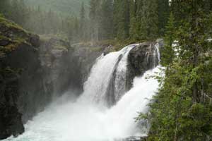 Wasserfallin Norwegen